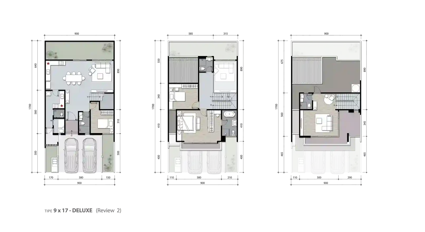 Floor plan for Aurora A Deluxe