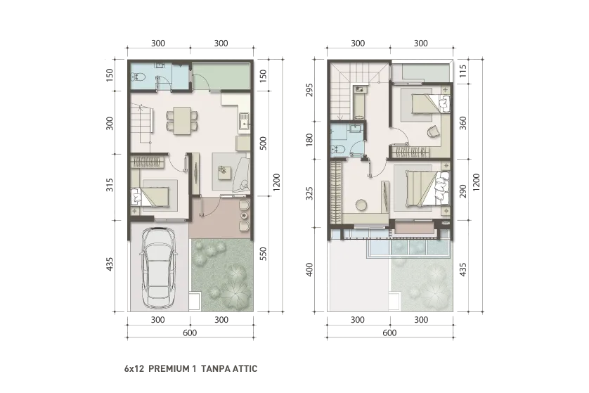 Floor plan for Type 6 - Premium 1