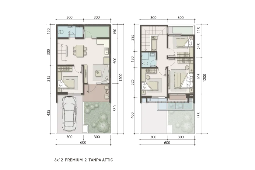 Floor plan for Type 6 - Premium 2