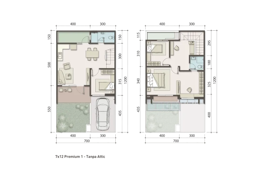 Floor plan for Type 7 - Premium 1