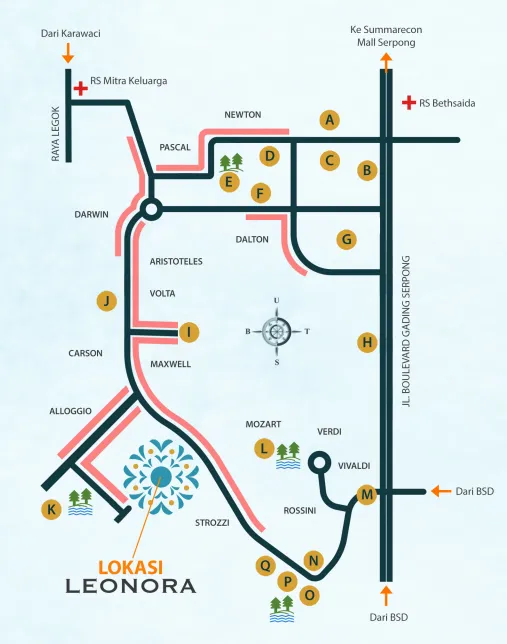 Leonora Masterplan - Summarecon Serpong