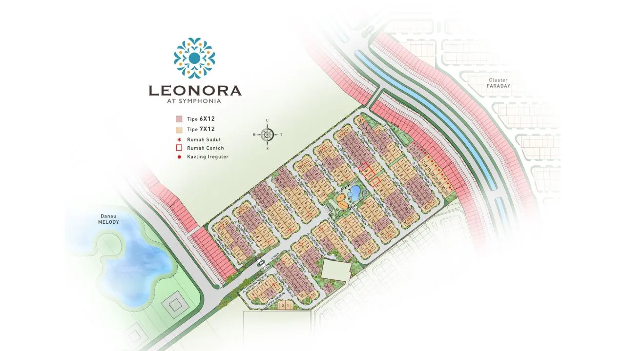 Leonora Site Plan - Smart Home Layout